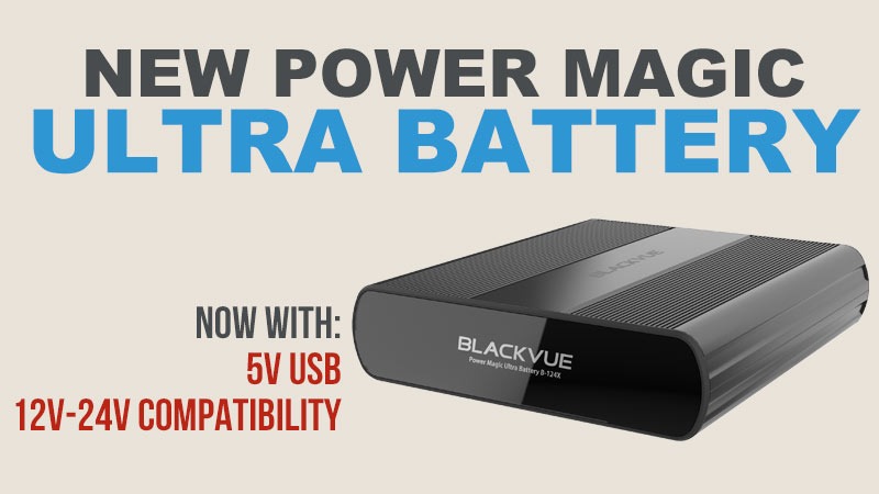 New BlackVue Power Magic Ultra Battery B-124X