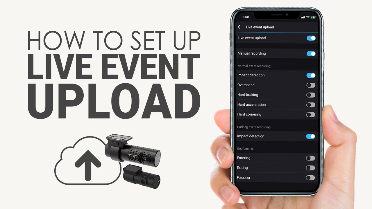 How to set up Live Event Upload